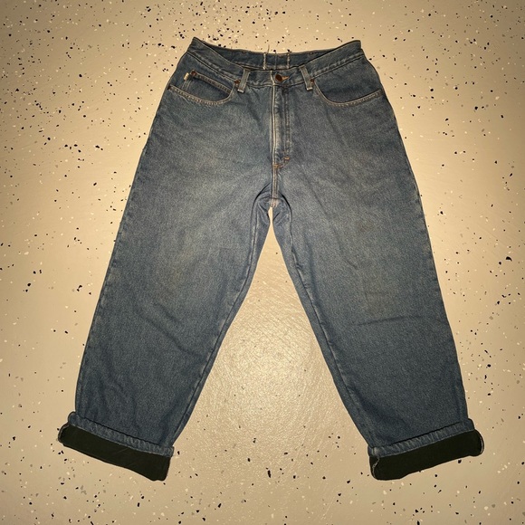 L.L. Bean Jeans Vintage Ll Bean Fleece Lined Classic Fit Mens